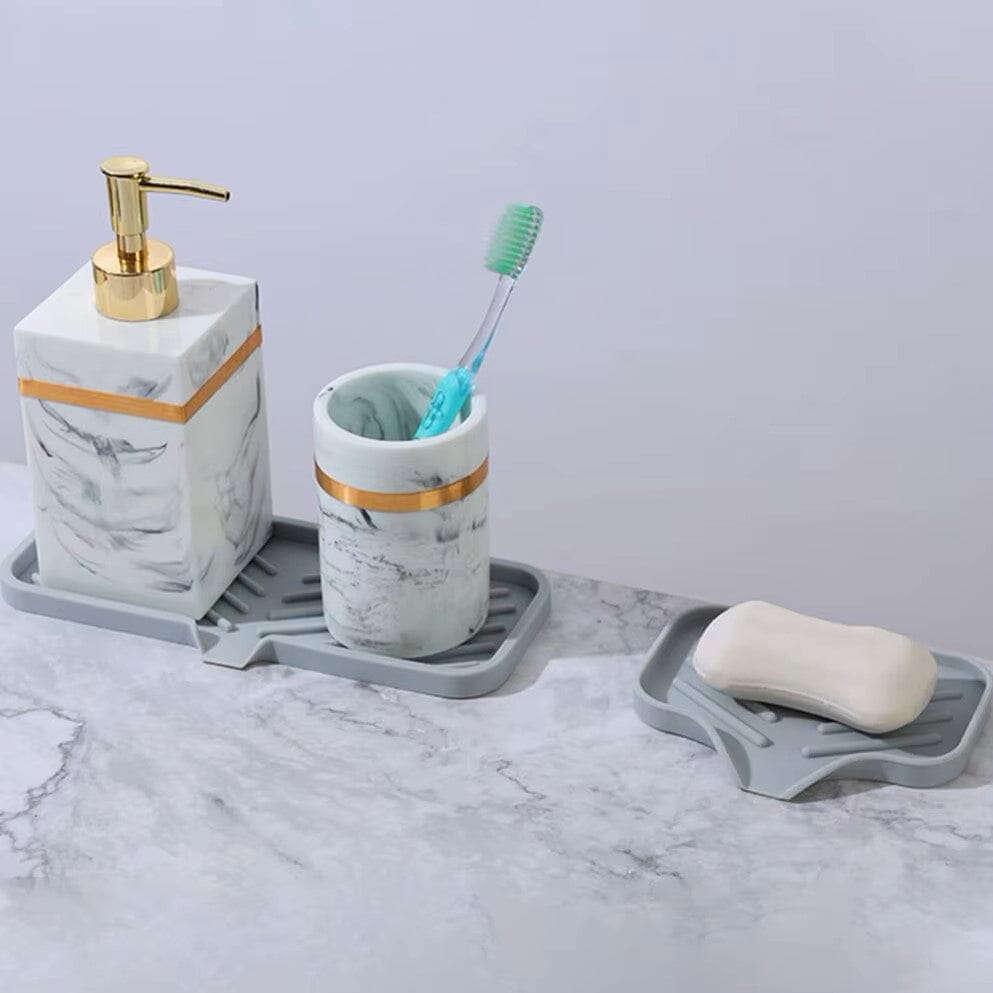 Égouttoir Vaisselle - SplashGuard™ - Gris Clair