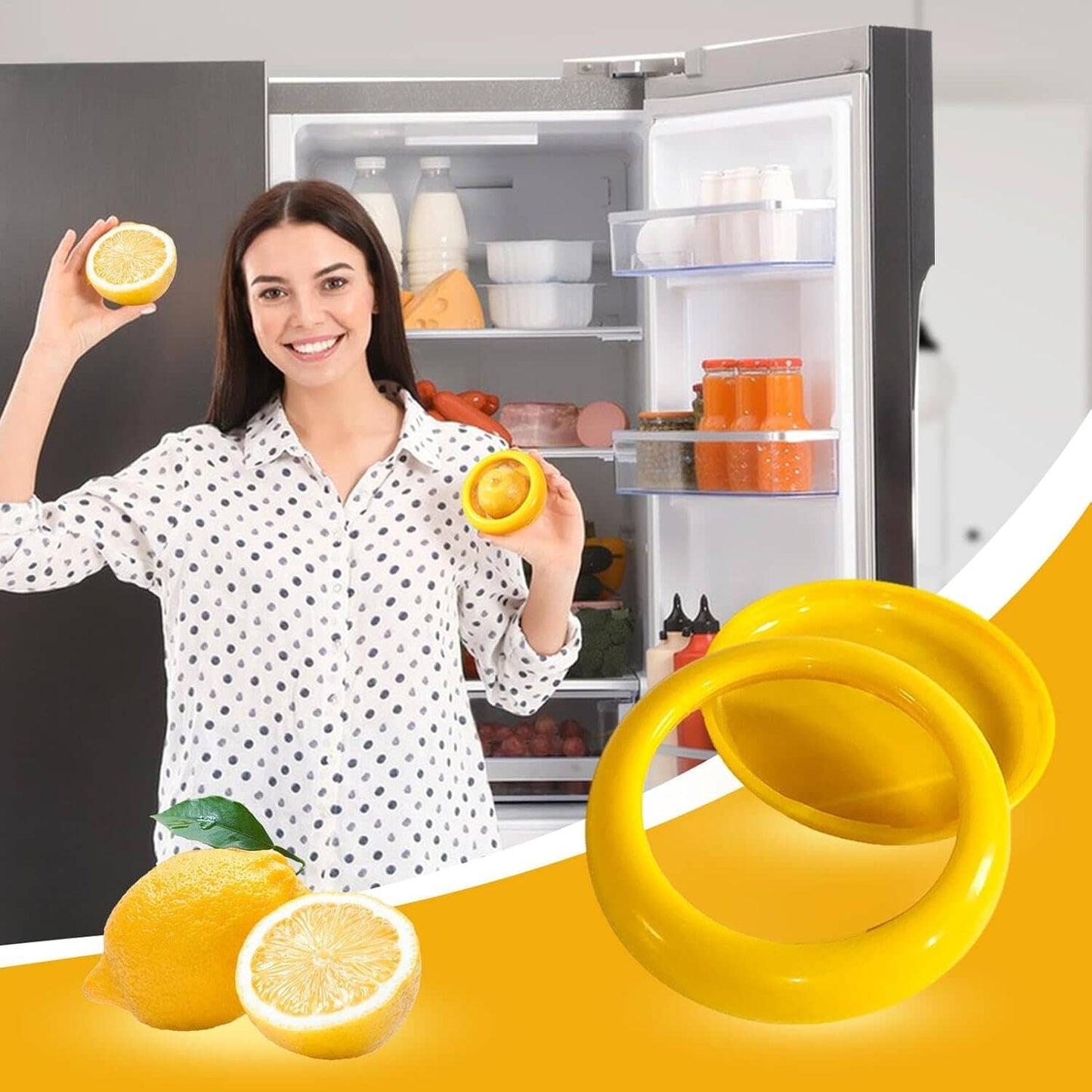Boîte de Conserve Alimentaire - SnapWrap™ - Citron