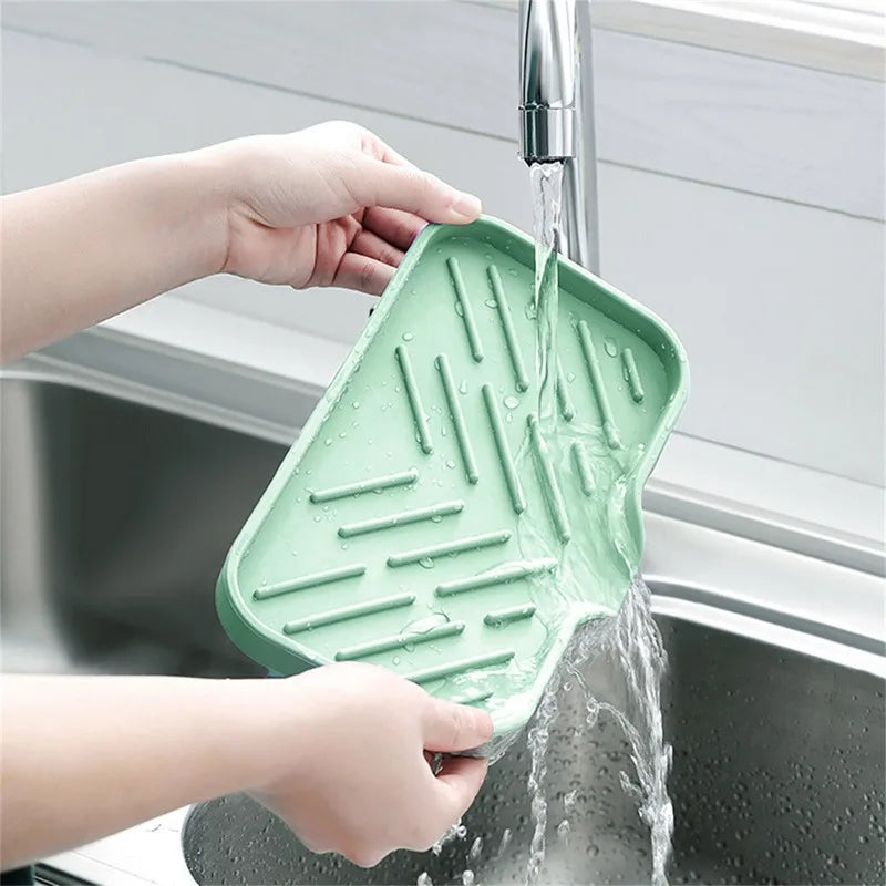 Égouttoir Vaisselle - SplashGuard™ - Vert Clair