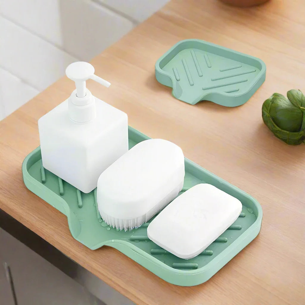 Égouttoir Vaisselle - SplashGuard™ - Vert Clair
